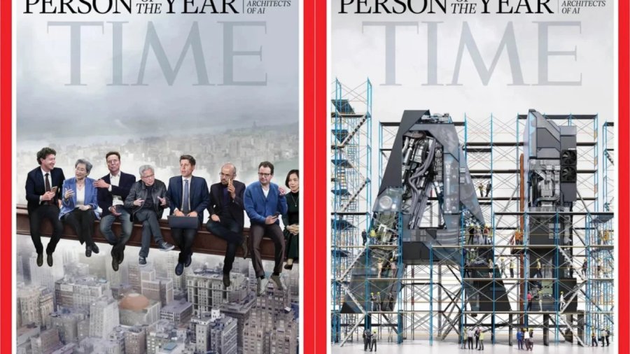 PERSONALIDADES. La revista TIME nombra "Persona del Año" a los "arquitectos" de la inteligencia artificial.
