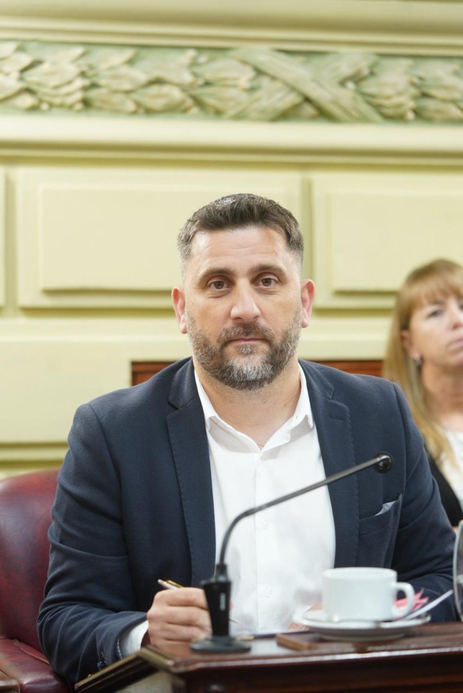 El diputado Mariano Cuvertino.