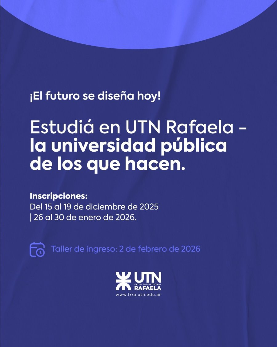 OFERTA EDUCATIVA. Desde este lunes y hasta el próximo viernes, los estudiantes podrán inscribirse en la institución educativa rafaelina con vistas al ciclo lectivo del próximo año.