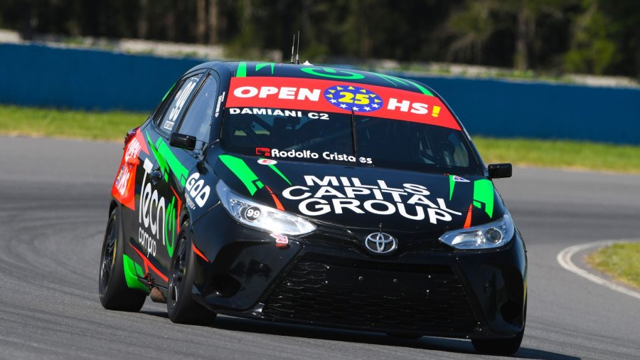 El Toyota Yaris campeón con Bautista Damiani pasará a manos de Juani Canela.