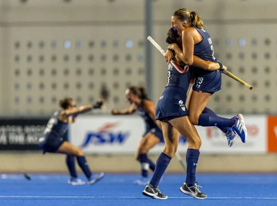 POR LA GLORIA. Las chicas argentinas quieren el título.