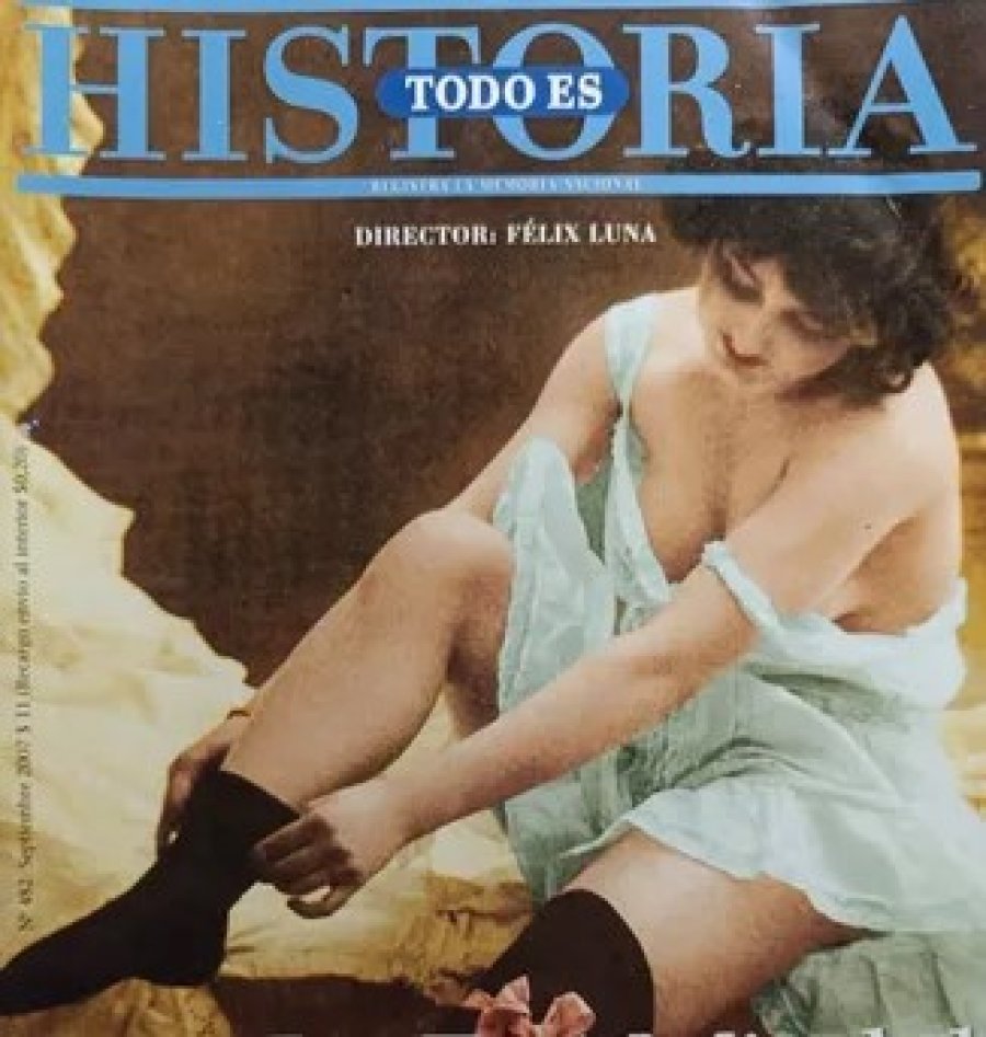 Tapa de la revista Todo es Historia.