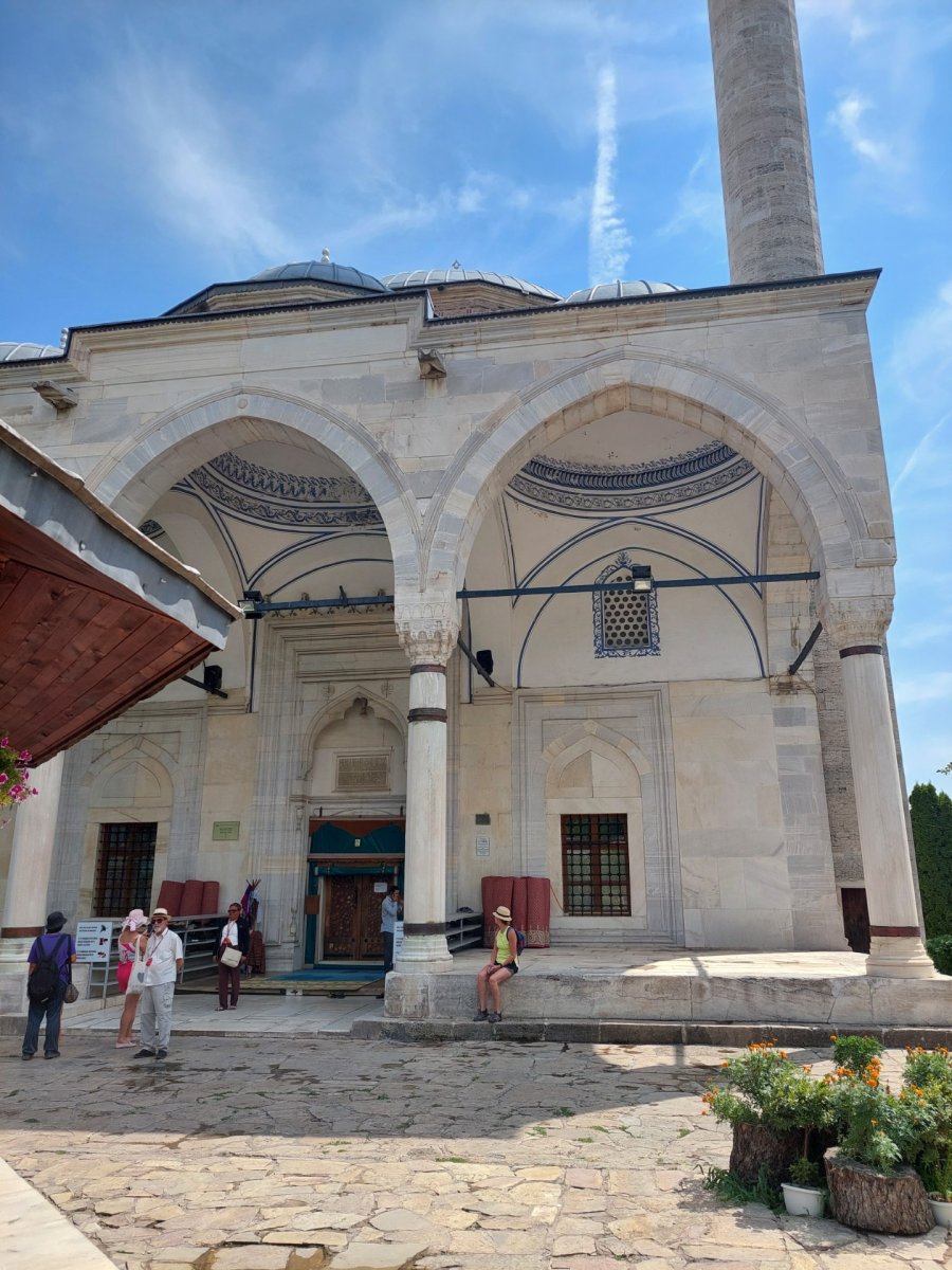 Mezquita de Pasha Mosque en Skopje capital de Macedonia de Norte.