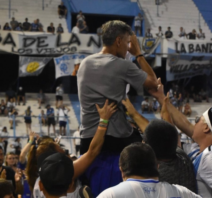 IV&Aacute;N JU&Aacute;REZ. / Necesit&aacute;bamos volver. Y gracias a Dios se dio ac&aacute;, con toda nuestra gente".