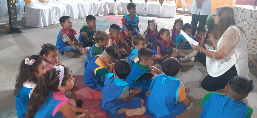 El grupo que ingresar&aacute; al nivel primario.