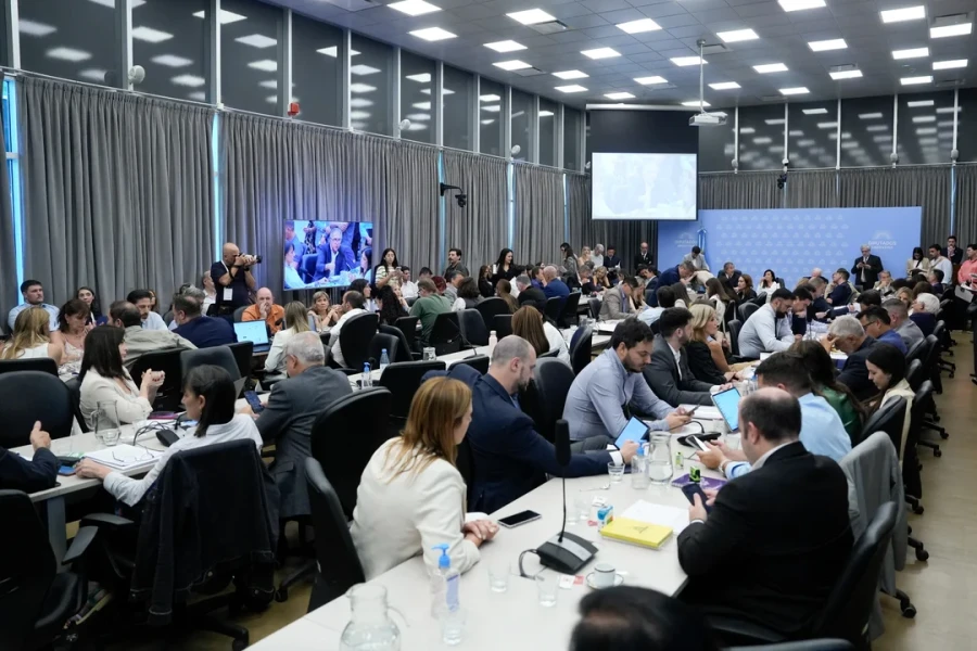 Plenario de las comisiones de Presupuesto y Legislaci&oacute;n Penal de la C&aacute;mara de Diputados.