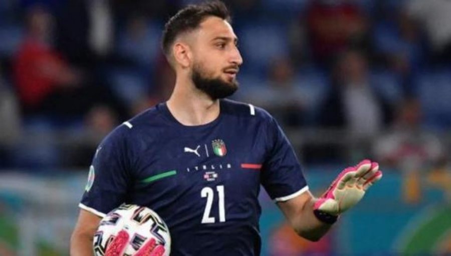 El arquero Gianluigi Donnarumma.