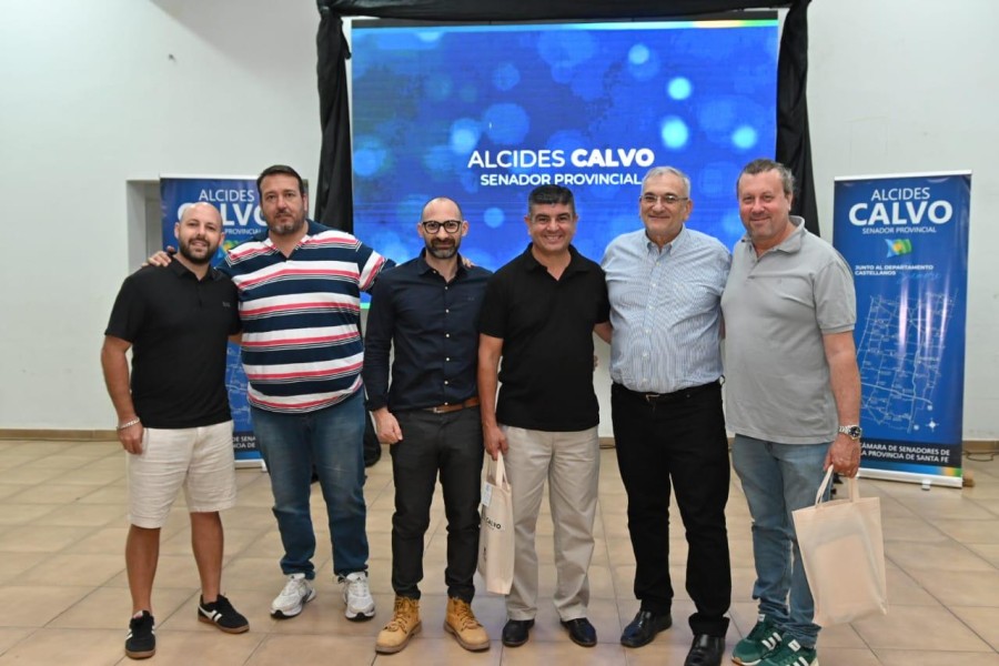 A la rendici&oacute;n de cuentas que efectu&oacute; el senado Alcides Calvo concurrieron representantes de la CGT Rafaela, entre ellos Sebasti&aacute;n Beccaria (Luz y Fuerza), Diego &Aacute;lvarez (APJ), Jos&eacute; Ferreyra (SOIVA) y Andr&eacute;s Brarda (asesor jur&iacute;dico).