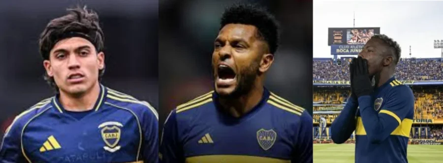 La posible delantera de Boca en 2026.