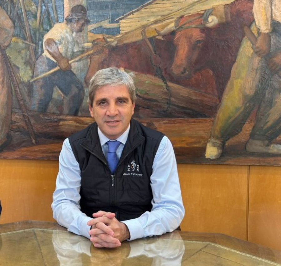 BANDAS DEL D&Oacute;LAR. Ministro de Econom&iacute;a, Luis Caputo.