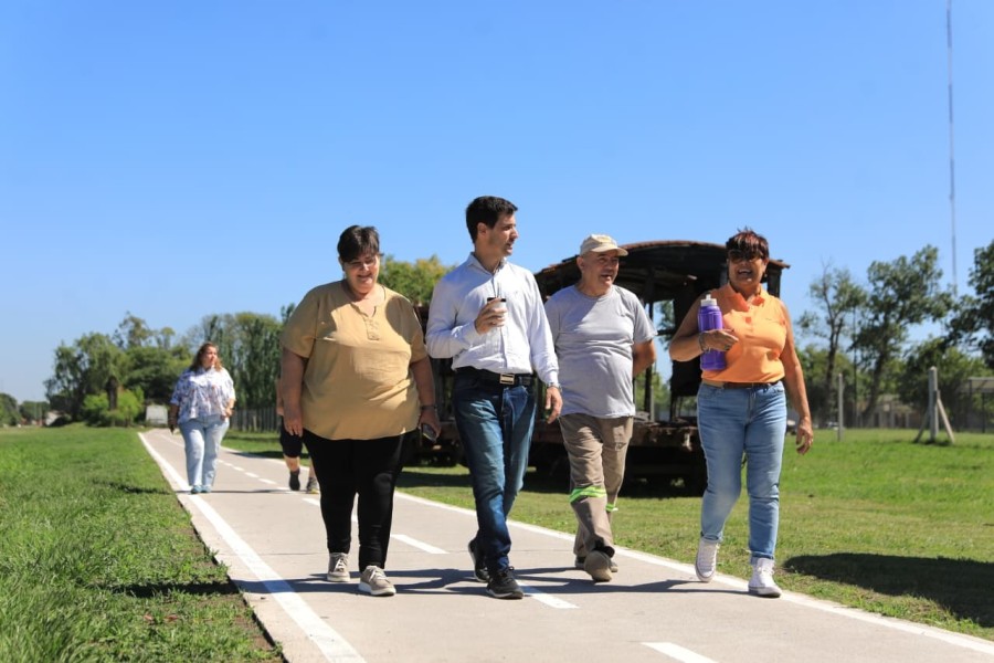 El intendente Leonardo Viotti.