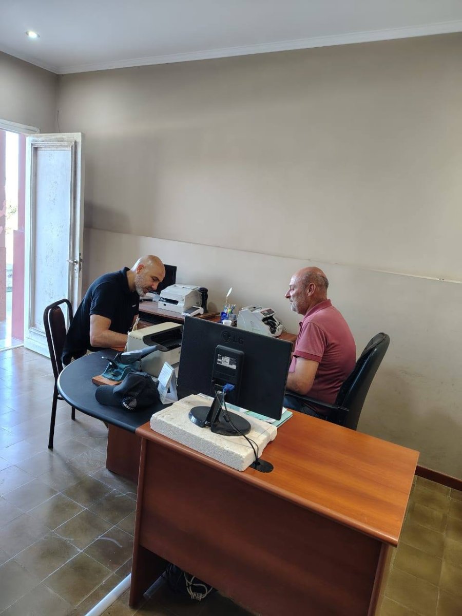 El instante en que se celebr&oacute; el convenio.