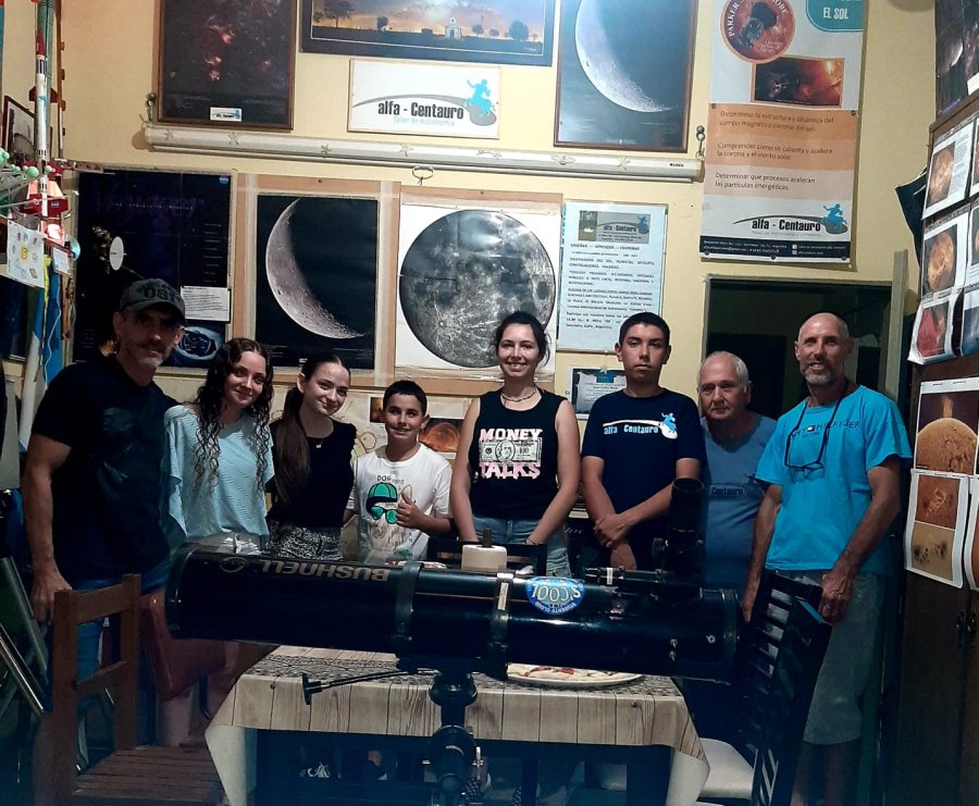 El grupo durante la reciente celebraci&oacute;n.