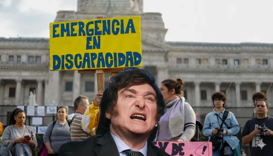 Javier Milei y la ley de Emergencia en Discapacidad.