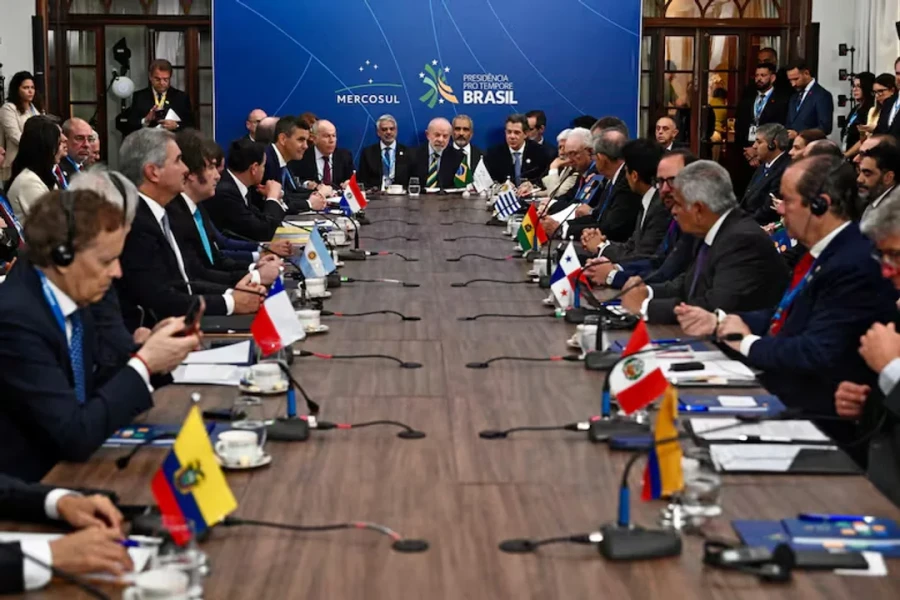 Cumbre del Mercosur, puertas adentro. (FOTO NA)