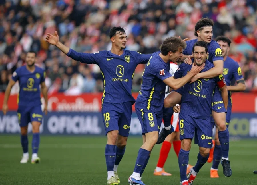 Festejo del Atl&eacute;tico de Madrid.