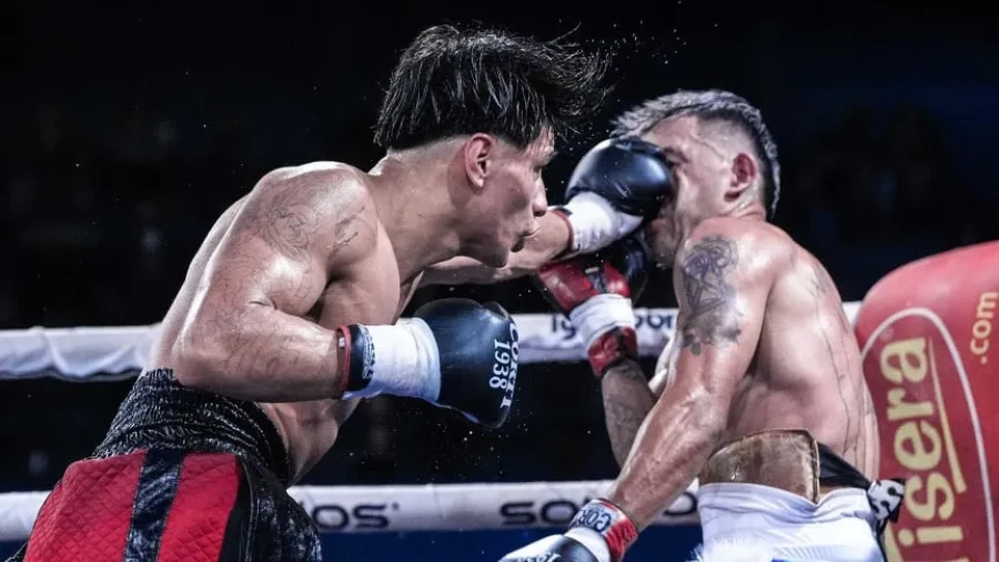 DERROTA. Vilte justific&oacute; su buen presente ante Nico Blanco.