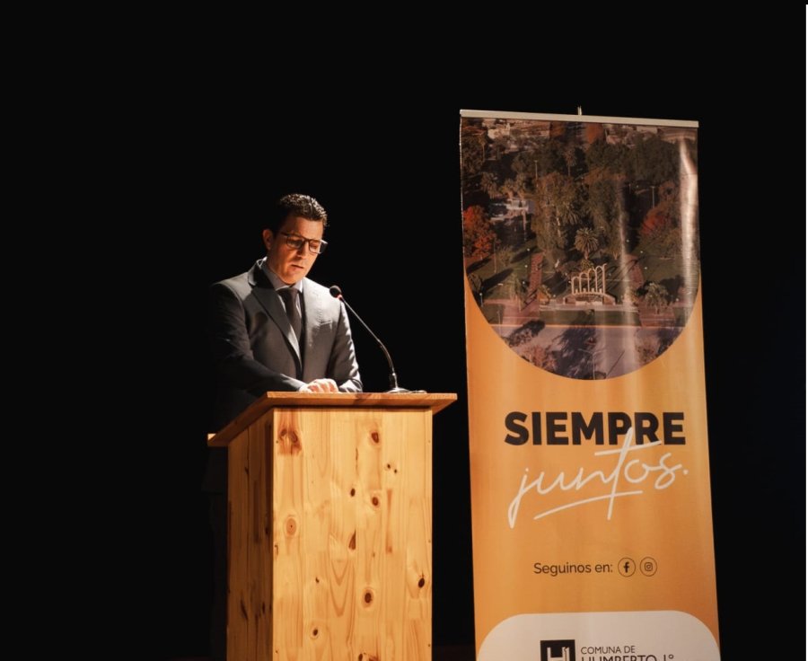 Mauro Gilabert, titular de la Comuna humbertina.