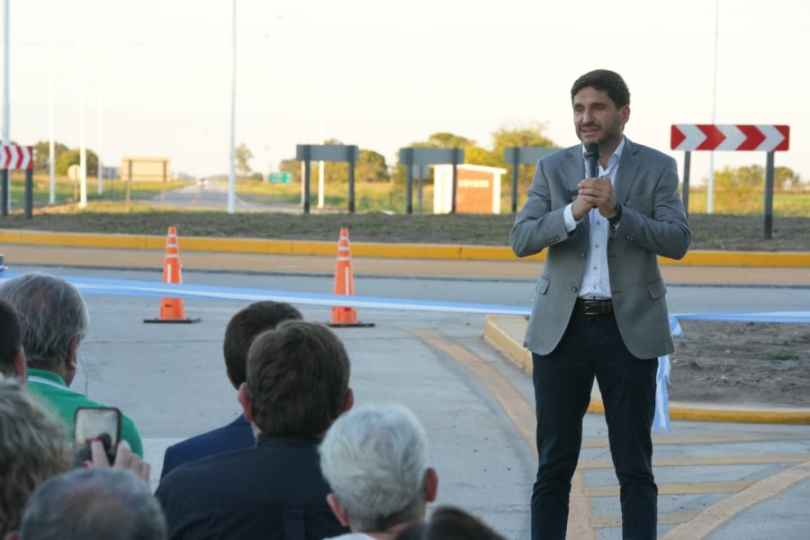 "Esta rotonda es una prueba concreta de que, cuando hay objetivos comunes, los resultados llegan", dijo Pullaro. (FOTO SCS)