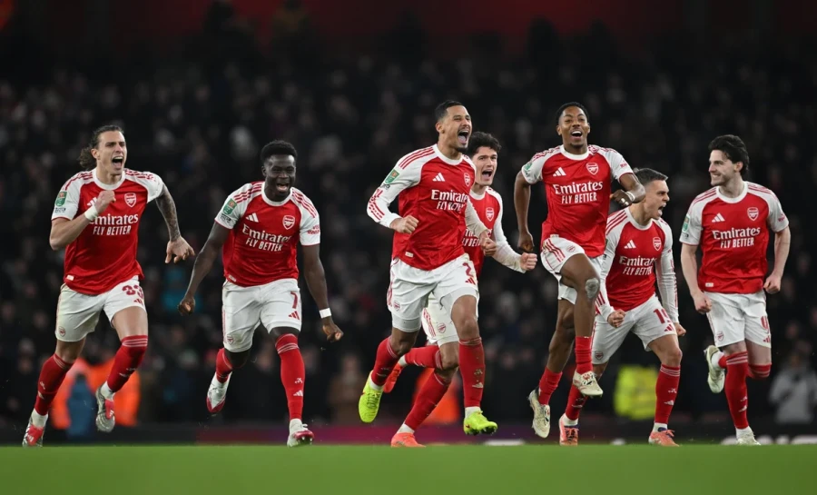 PUNTERO. Arsenal lidera la tabla de la Premier League en soledad.