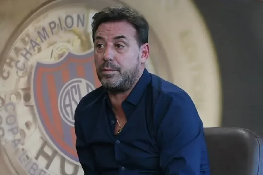 Habl&oacute; Sergio Costantino, presidente interino de San Lorenzo