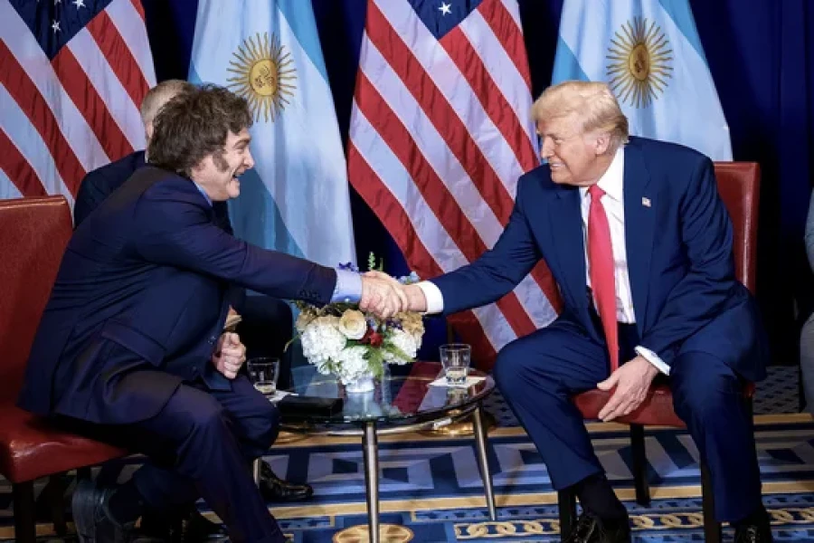Donald Trump y Javier Milei.