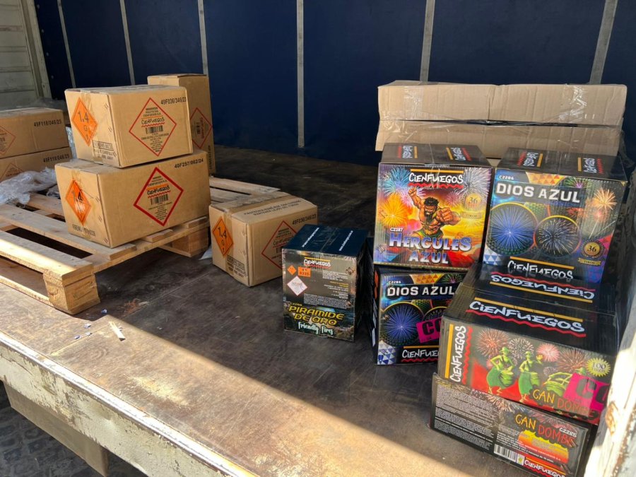 CONTROLES. La intervenci&oacute;n municipal se realiz&oacute; en la v&iacute;a p&uacute;blica.