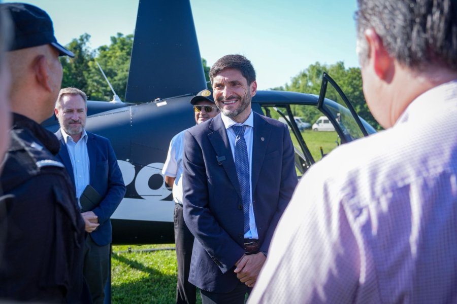 Nuevo helic&oacute;ptero policial.