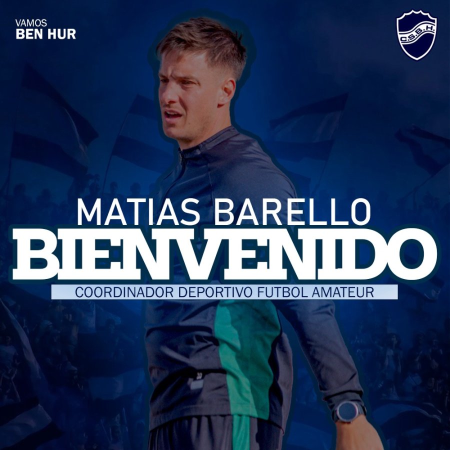 FLYER. La presentaci&oacute;n benhurense del nuevo Preparador F&iacute;sico y Coordinador.