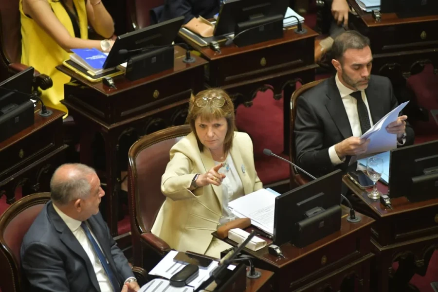 Patricia Bullrich, flamante senadora nacional por La Libertad Avanza.