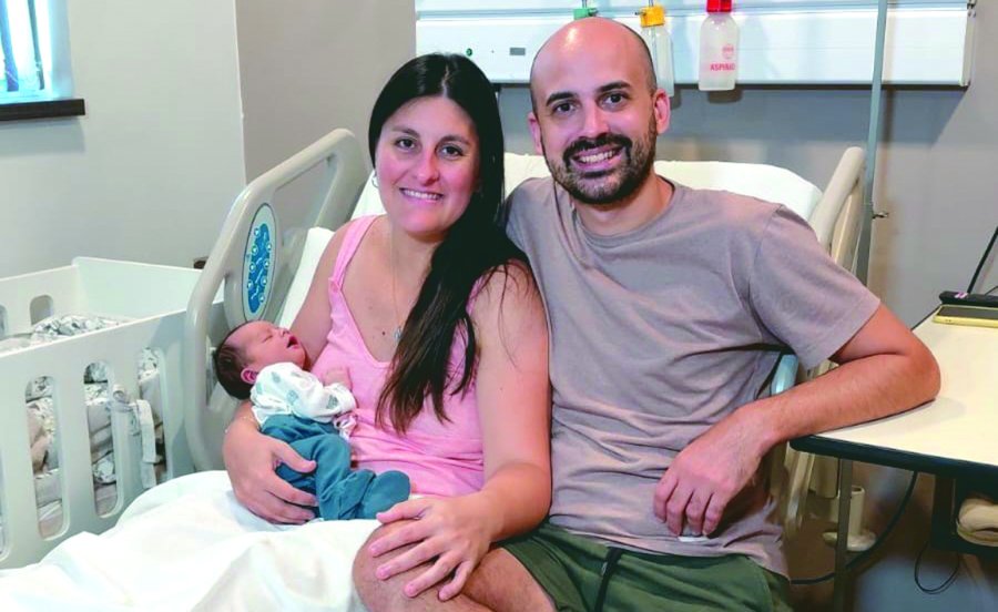 TOMAS MAROZZI. Tuvo su nacimiento en el Sanatorio Moreno y fue el primer beb&eacute; de nuestra ciudad en este nuevo a&ntilde;o.