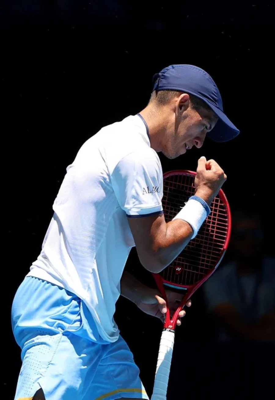 SORPRENDIO. El argentino se impuso a Fritz.