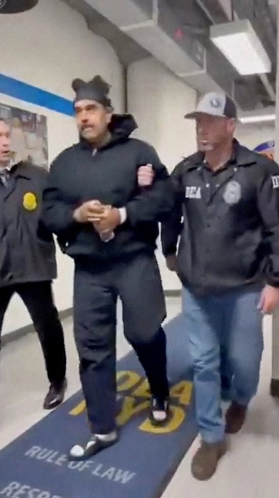 Maduro detenido en Nueva York.