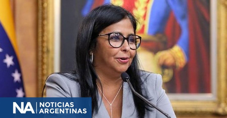 DELCY RODRIGUEZ. Donald Trump endureci&oacute; el mensaje hacia la presidenta interina venezolana.