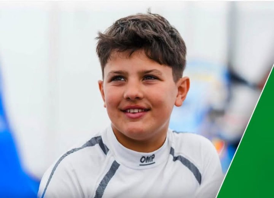 El juvenil piloto rafaelino Mart&iacute;n Berolaccini.