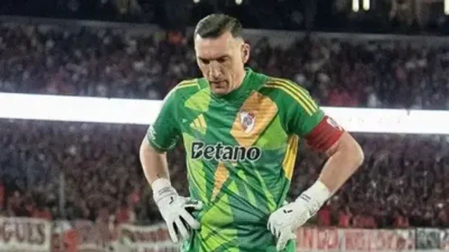 Franco Armani se pierde los amistosos de River.