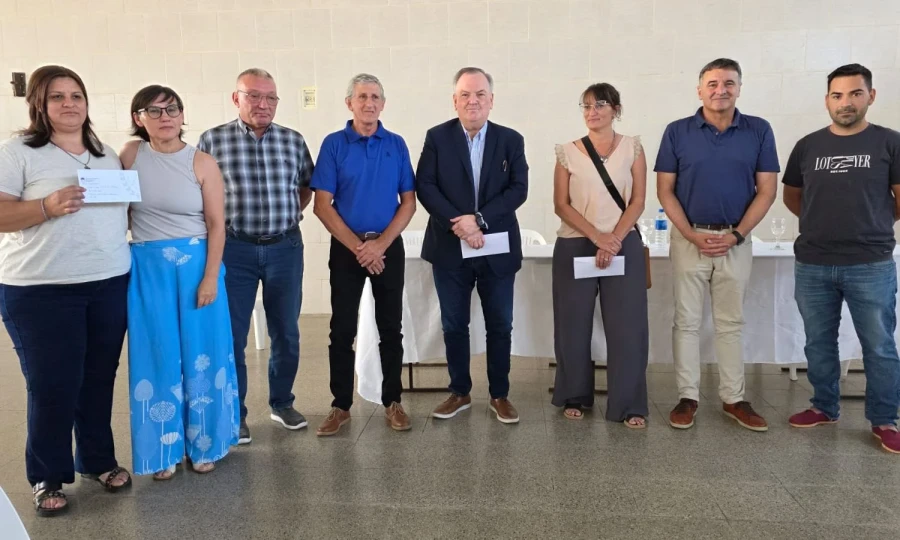 Un momento del acto desarollado en Arruf&oacute;.