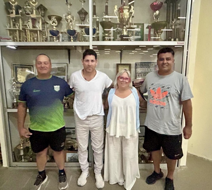 LAS NUEVAS AUTORIDADES Y DT PARA EL DEPORTIVO SUSANA