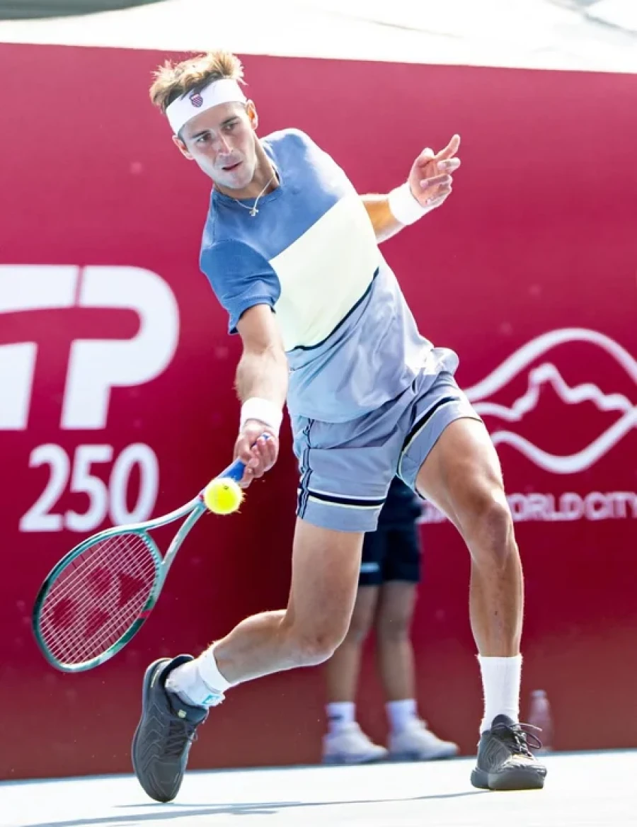 BUEN DEBUT. Tom&aacute;s Etcheverry.