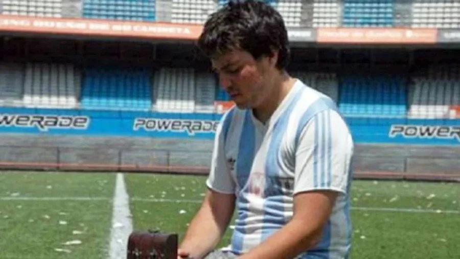 Nicol&aacute;s Pacheco en el Cilindro de Avellaneda.