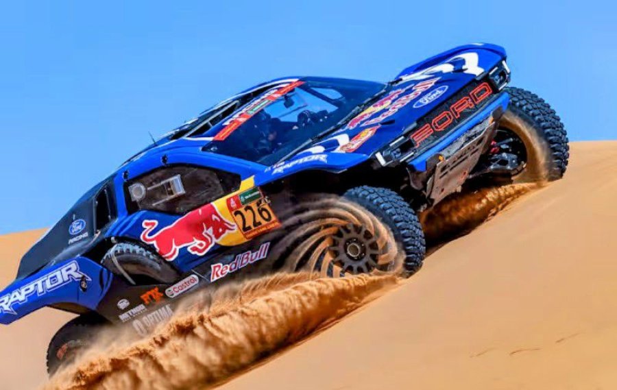 Mitch Guthrie gan&oacute; la etapa y encabeza la general con la Raptor.