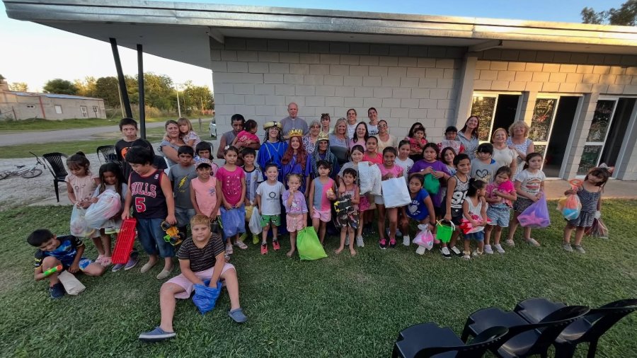 El grupo que particip&oacute; de la celebraci&oacute;n.