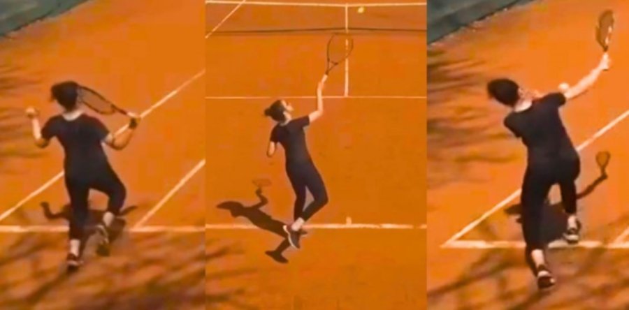 BOCHORNO. La performance de la egipcia gener&oacute; estupor.