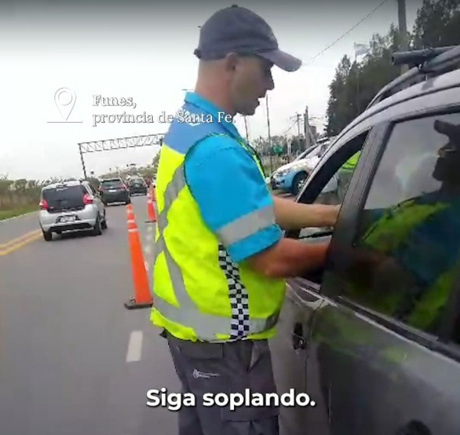 El test arroj&oacute; el valor m&aacute;ximo que puede registrar el alcohol&iacute;metro.