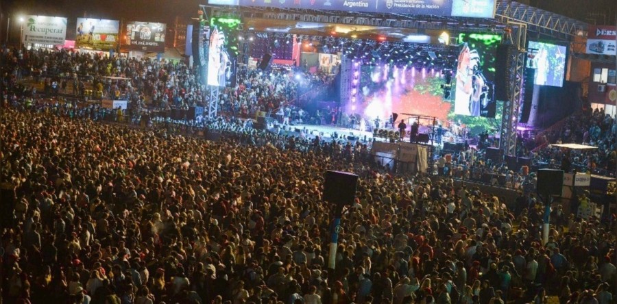 MULTITUD. El famoso festival convoca multitudes.