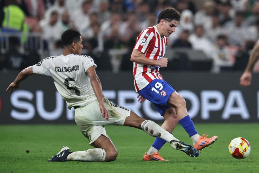 CL&Aacute;SICO MERENGUE. El Madrid se impuso ante el equipo del Cholo Simeone.