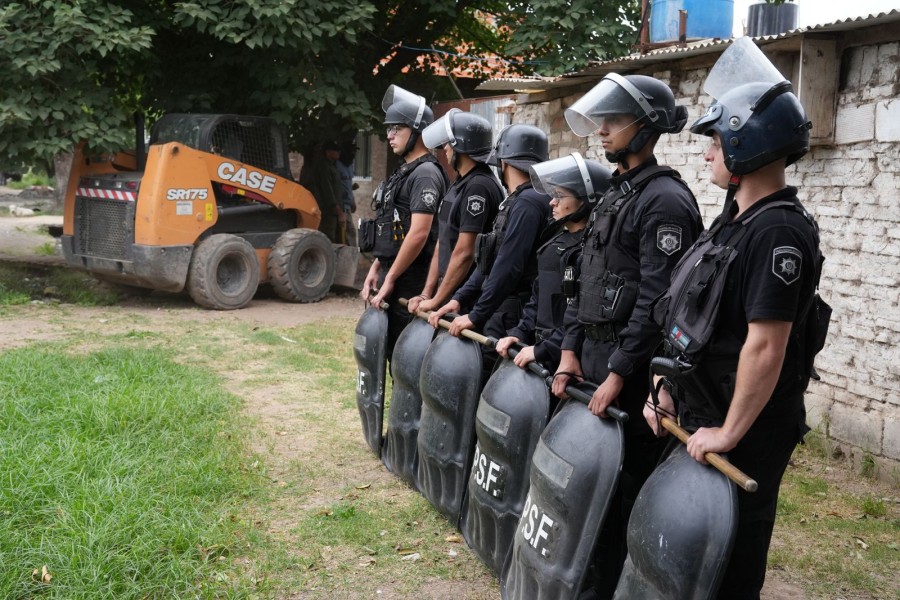 Derrumbe del b&uacute;nker N&deg; 103.