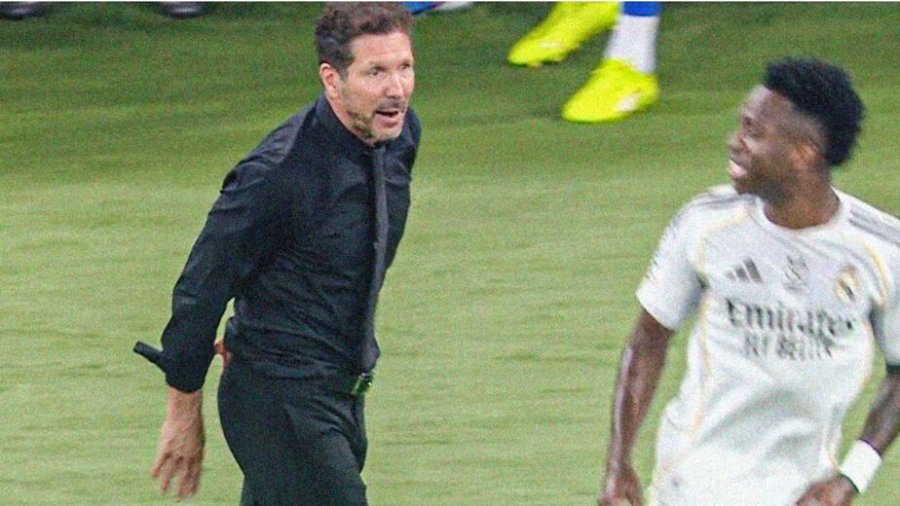 CRUCE. Fue en la Supercopa de Espa&ntilde;a.