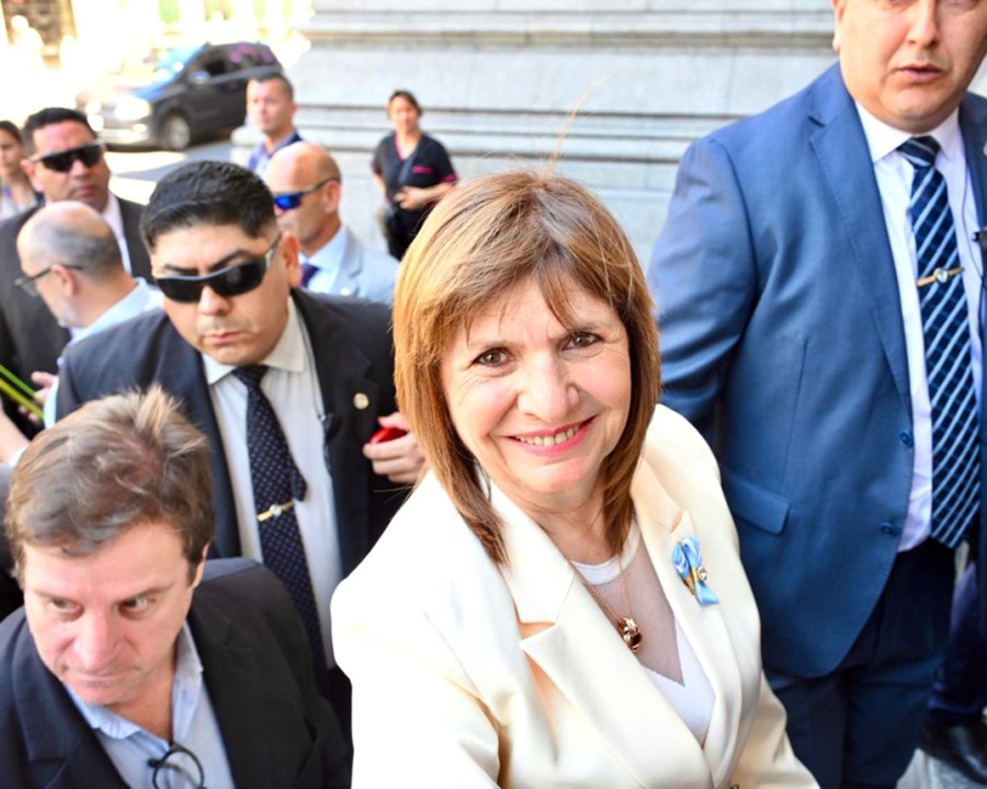 ACELERANDO LOS TIEMPOS. Patricia Bullrich desembarca en Mar del Plata para militar la reforma laboral.