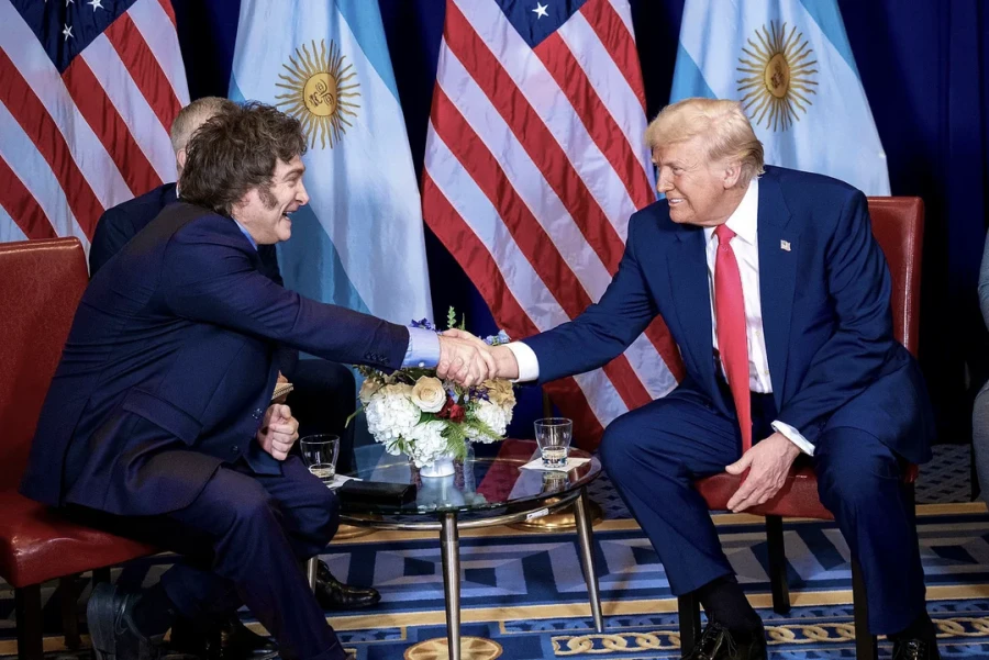 Donald Trump y Javier Milei.